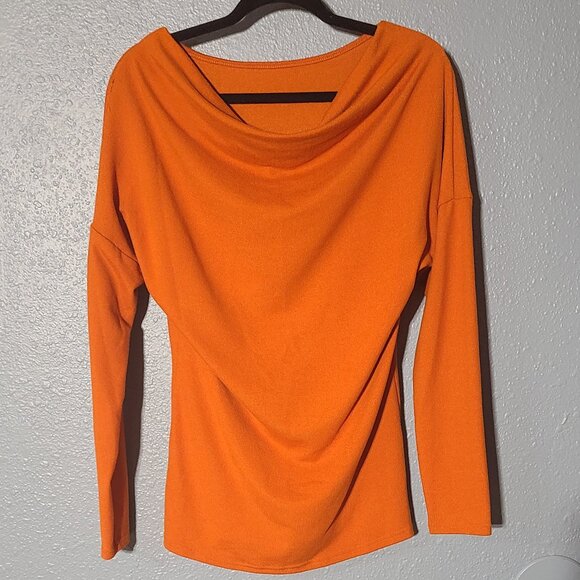 neck top orange - Picture 2 of 2